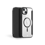 Etui Folio Renforcé iPhone 15 Plus Compatible MagSafe Noir - Garantie