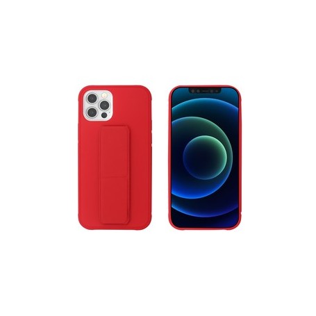 Coque Avec Fonction Stand Rouge iPhone 12/12 Pro