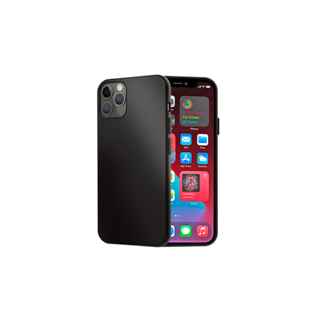 Mag Case Coque Silicone iPhone 12 Pro Max Noir