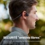 Shokz Openmove Écouteurs Sans Fil Minerve Sports Bluetooth Gris