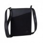 Cardiff Sac Noir En Toile 8"