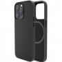 Mag Coque Toucher Cuir Noir iPhone 14 Pro