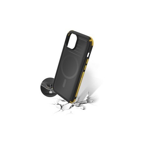 Tiger Case Coque Antichoc 4M Noir iPhone 15