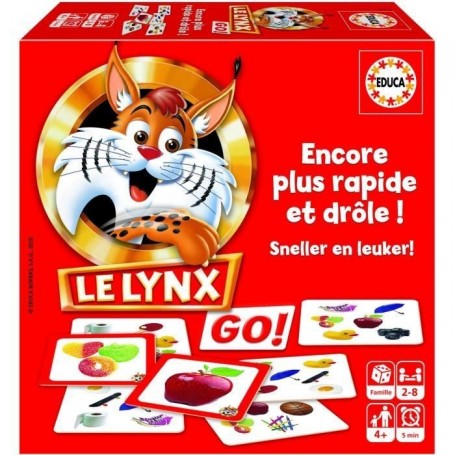 Jeu de société Educa 18716 Le Lynx Go! (FR)