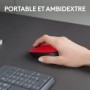 Logitech M171 Red-K souris Ambidextre RF sans fil Optique 1000 DPI