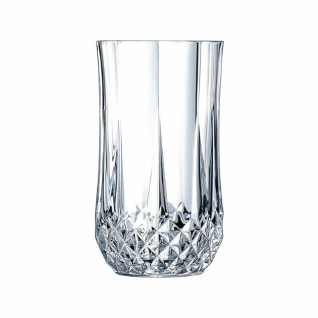 Verre en Verre Cristal dArques Paris Longchamp Transparent verre (36 cl) (Pack 6x)