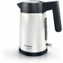 Bosch DesignLine bouilloire 1,7 L 2400 W Noir, Argent