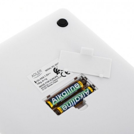 Balance de cuisine Adler AD 3173w Blanc 10 kg