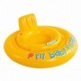 Flotteur pour bébés Intex Jaune 70 x 25 x 70 cm (12 Unités)