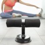 Barre de Maintien pour Abdominaux avec Fixation Ventouse et Guide dExercices CoreUp InnovaGoods