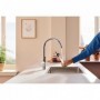 Kitchen Tap Grohe Blue Pure StartCurve Métal Forme en C