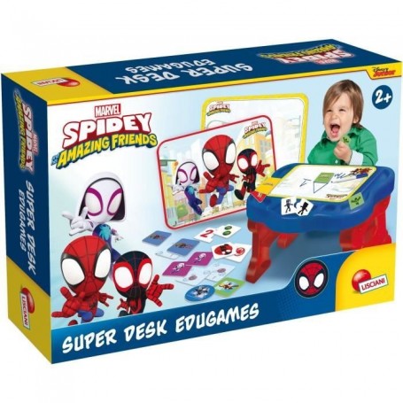 Bureau d'activités avec 10 jeux - Spidey Super desk - Edu games - LISC