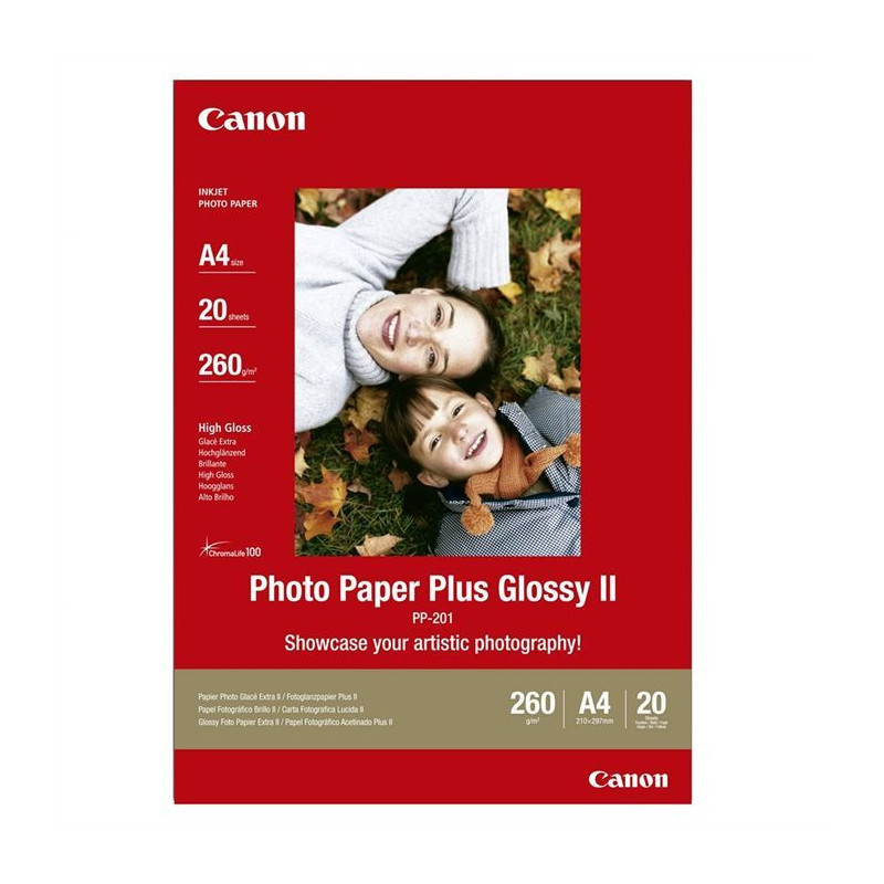 Canon Papier photo brillant extra II A4 PP-201 - 20 feuilles