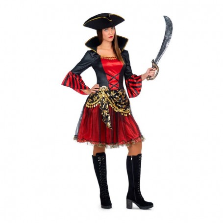 Déguisement pour Adultes My Other Me Pirate Rouge