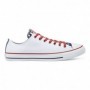 Baskets Casual pour Femme Converse Chuck Taylor Stars Stripes Blanc