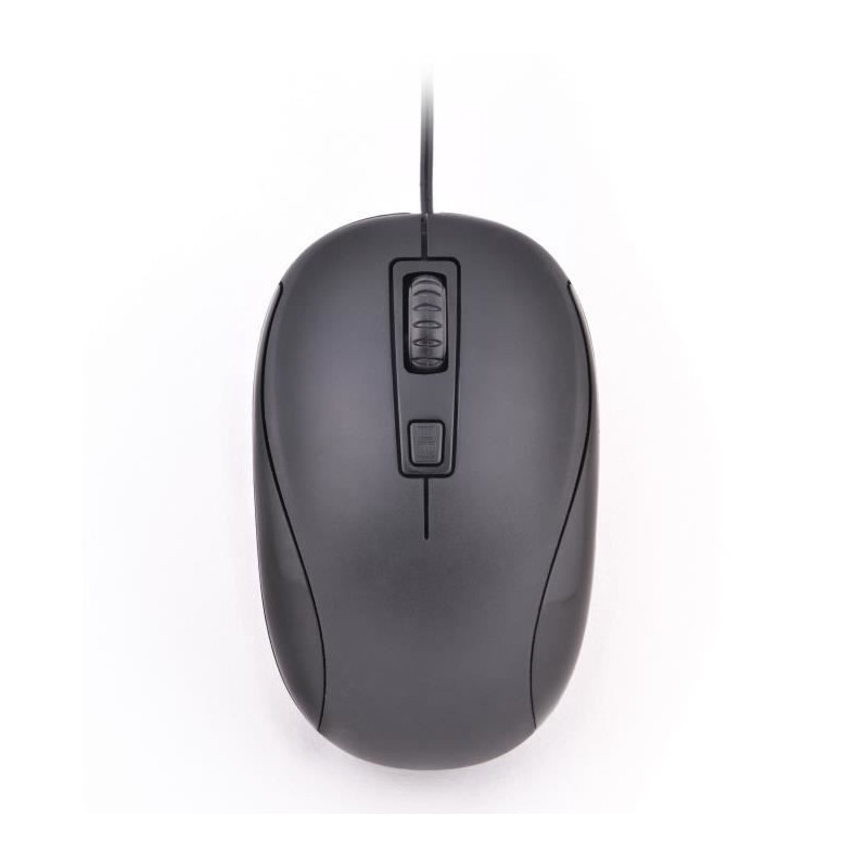 Souris avec Câble et Capteur Optique Bluestork M-W-OFF10 Noir 1200 DPI