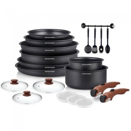 Batterie de Cuisine Arthur Martin 20 Pièces