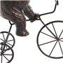 Figurine Décorative DKD Home Decor Métal Résine Eléphant (30 x 12 x 37