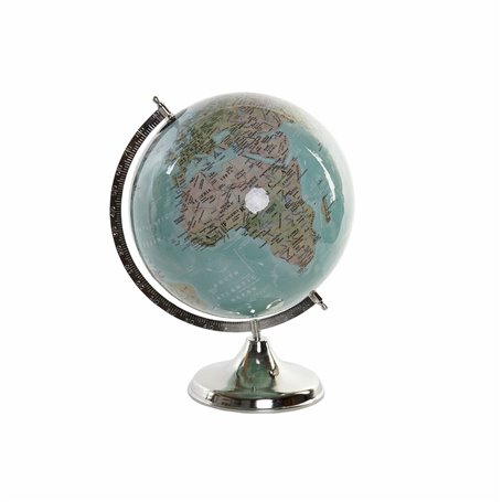 Globe terrestre DKD Home Decor Bleu Papier Plastique Fer (33 x 30 x 41
