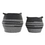 Set de basket DKD Home Decor Coton (40 x 40 x 37 cm)