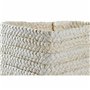 Set de basket DKD Home Decor 28 x 21 x 15 cm Fibre naturelle
