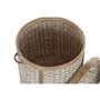 Set de basket DKD Home Decor Bambou (31 x 31 x 45 cm)