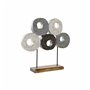Figurine Décorative DKD Home Decor Multicouleur Fer Cercles (49 x 10 x