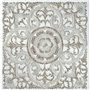 Décoration murale DKD Home Decor Blanc Mandala Bois MDF (60 x 2 x 60 c