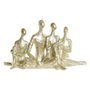 Figurine Décorative DKD Home Decor Doré Famille 21 x 8 x 12 cm