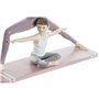 Figurine Décorative DKD Home Decor 24 x 6,5 x 19,5 cm Scandi Rose Yoga