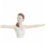 Figurine Décorative DKD Home Decor 24 x 6,5 x 19,5 cm Scandi Rose Yoga