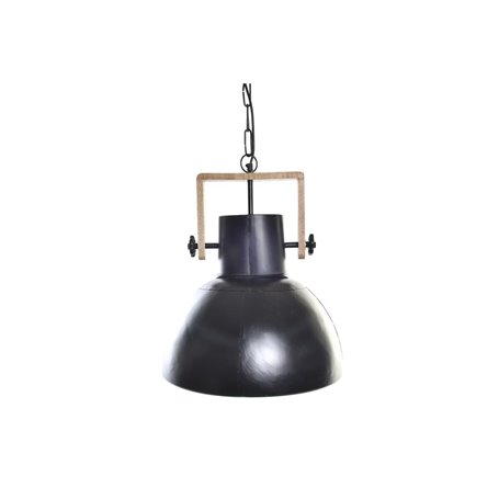 Suspension DKD Home Decor Marron Noir Métal Bois de manguier 50 W 40 x