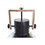 Suspension DKD Home Decor Marron Noir Métal Bois de manguier 50 W 40 x