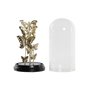 Figurine Décorative DKD Home Decor Verre Noir Doré Métal Papillons (18