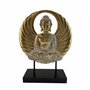 Figurine Décorative DKD Home Decor 25 x 8 x 33 cm Noir Doré Buda Orien