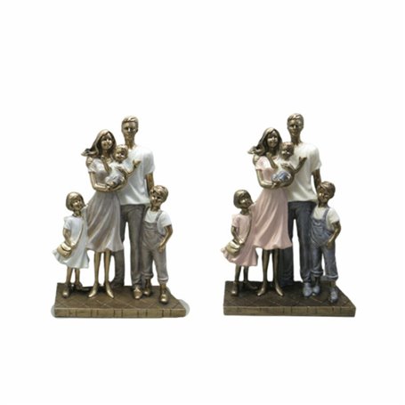 Figurine Décorative DKD Home Decor 24 x 11,5 x 34 cm Multicouleur Fami