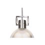 Suspension DKD Home Decor Noir Argenté Métal Verre 25,4 x 25,4 x 35,5