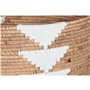 Set de basket DKD Home Decor Blanc Naturel Corde Herbier marin Boho 55