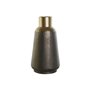 Vase DKD Home Decor Gris Doré Gris foncé Métal Moderne 25 x 25 x 47 cm