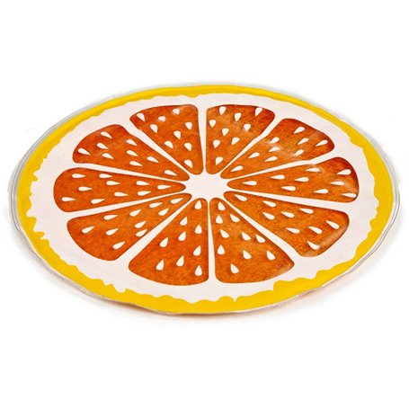 Tapis de refroidissement pour animaux de compagnie Orange (36 x 1 x 36