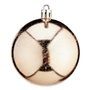 Boules de Noël Ø 7 cm Plastique champagne