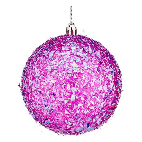 Boules de Noël Ø 10 cm Violet 20 x 10 x 30 cm