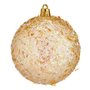 Boules de Noël Ø 8 cm Doré Plastique 8 x 9 x 8 cm