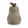 Figurine Décorative Gris Ciment Poire (15 x 20,5 x 15 cm) (6 Unités)