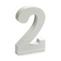 Numéro 2 Bois Blanc (2 x 16 x 14,5 cm) (24 Unités)