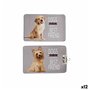 Tapis pour chien Gris 45 x 0,5 x 69 cm 100 % polyester (12 Unités)