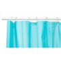Rideau de Douche Bleu Polyéthylène EVA 180 x 180 cm (12 Unités)