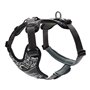 Harnais pour Chien Hunter Divo Réfléchissant Noir/Gris M (56-73 cm)