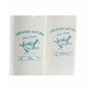 Ensemble salière et poivrier DKD Home Decor 250 ml Blanc Vert Turquois