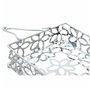 Porte-serviettes DKD Home Decor Marguerite Argenté Métal Plastique 18 
